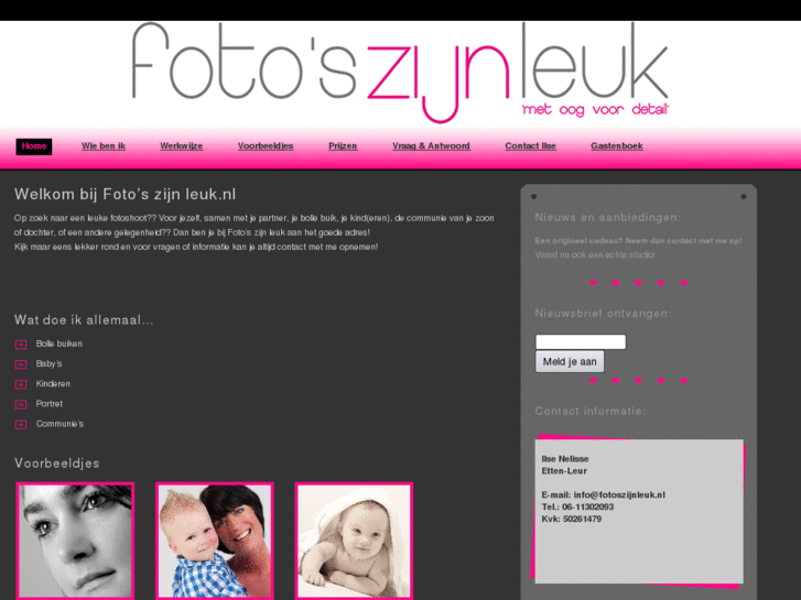 www.fotoszijnleuk.nl