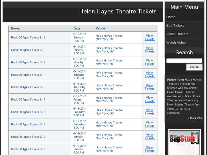 www.helenhayestheatretickets.com