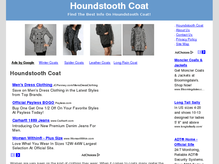 www.houndstoothcoat.net