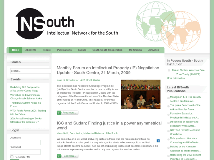 www.insouth.org