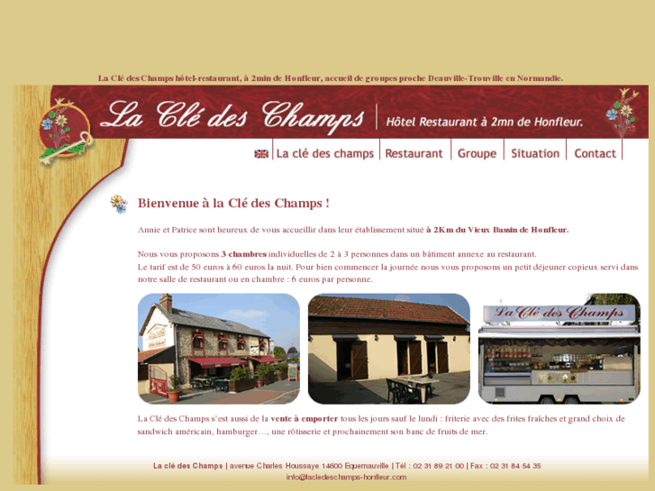 www.lacledeschamps-honfleur.com