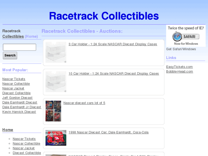 www.racetrackcollectibles.com