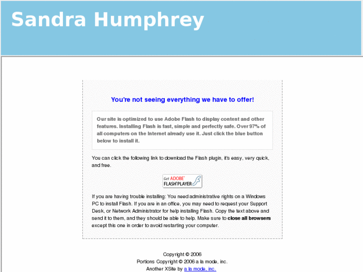 www.sandrahumphrey.com