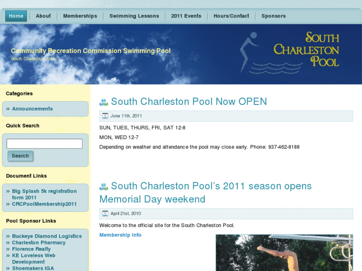 www.southcharlestonpool.com