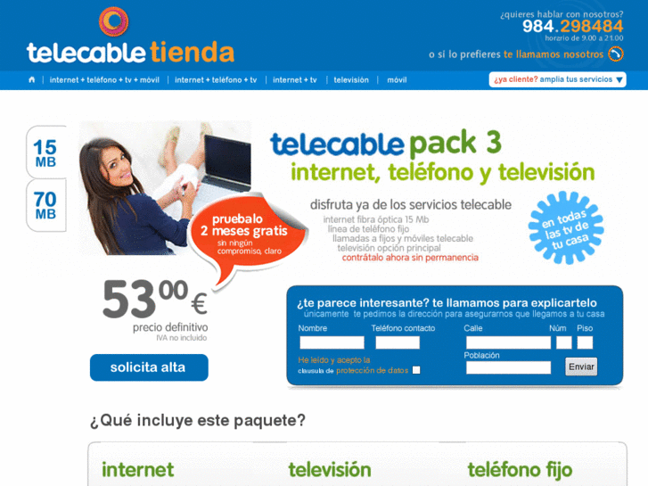 www.telecabletienda.com