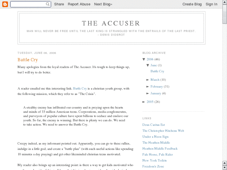 www.theaccuser.org