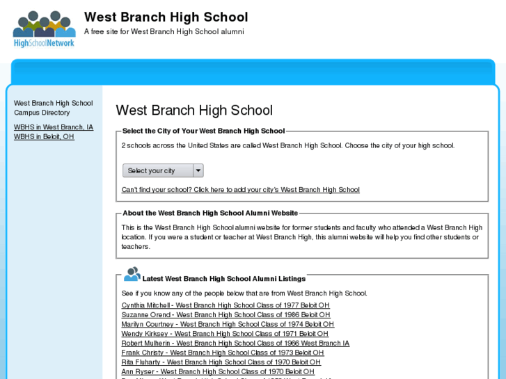 www.westbranchhighschool.org