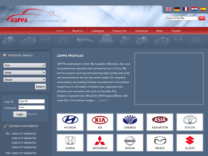 www.autoparts-zappa.com