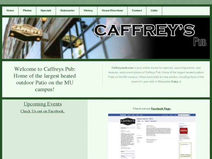 www.caffreyspub.com