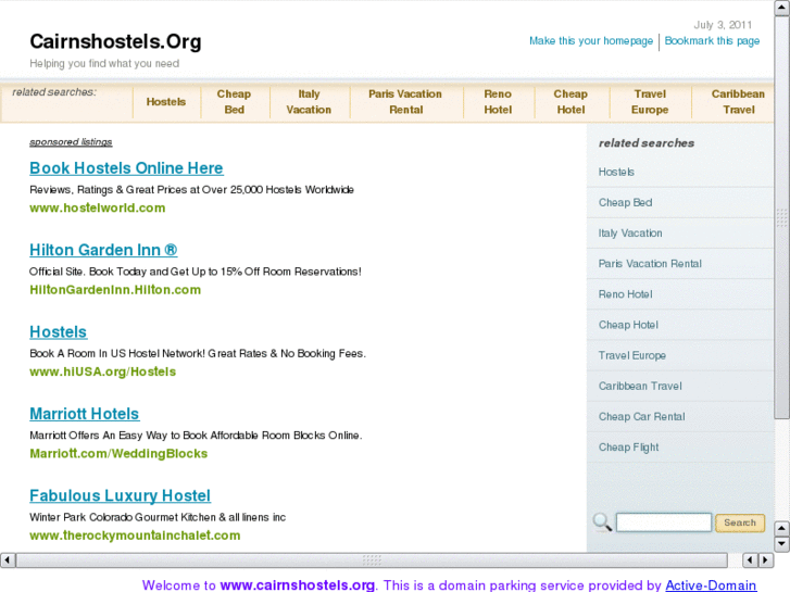 www.cairnshostels.org