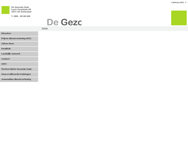 www.degezondezaak.nl