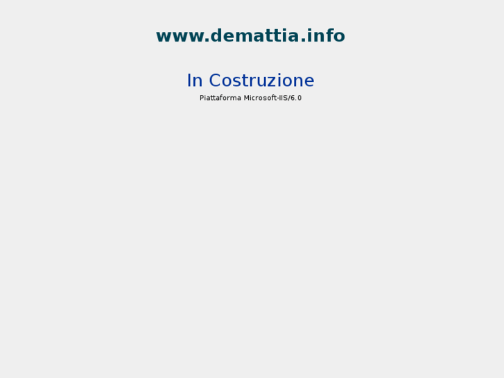 www.demattia.info