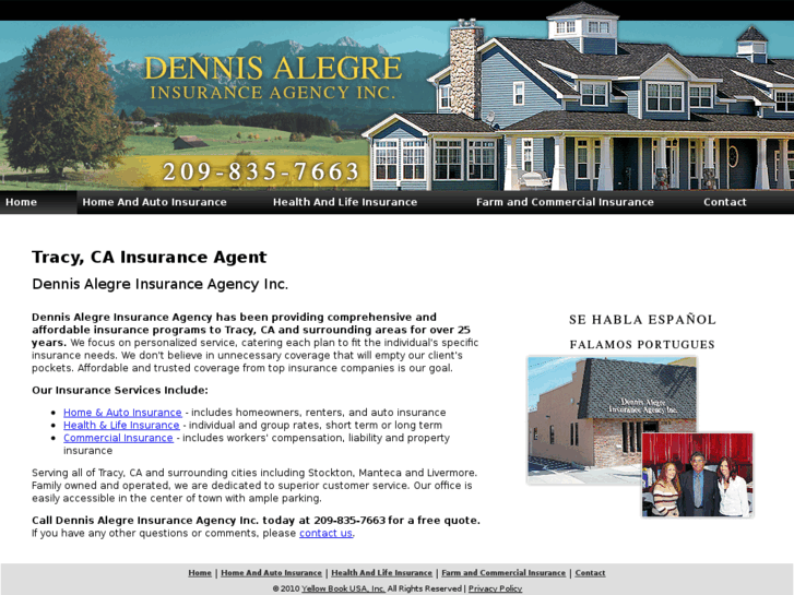 www.dennisalegreinsurance.com