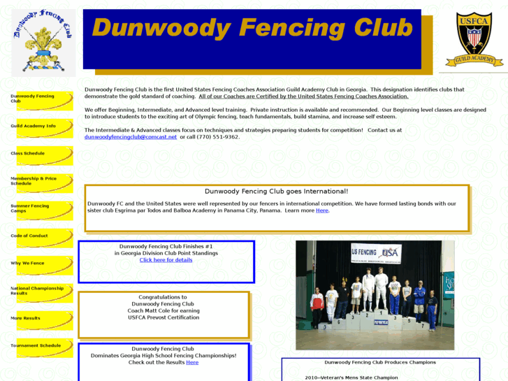 www.dunwoodyfencingclub.com