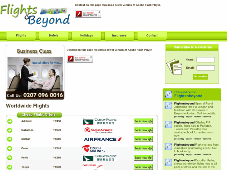 www.flightsandbeyond.co.uk