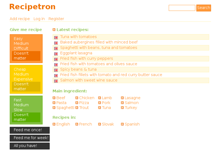 www.recipetron.com