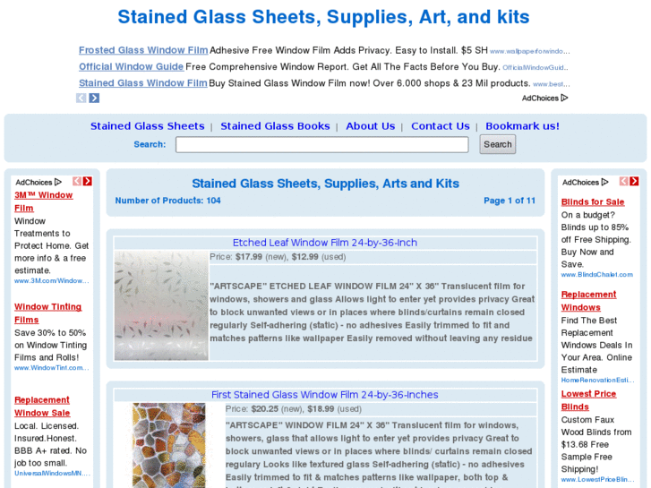 www.stainedglasssheets.com