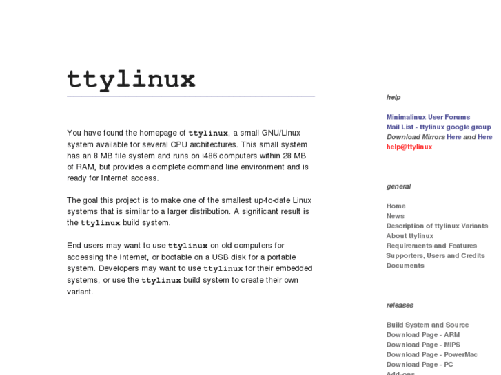 www.ttylinux.org