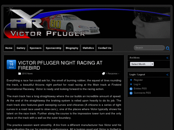 www.victorpflugerracing.com