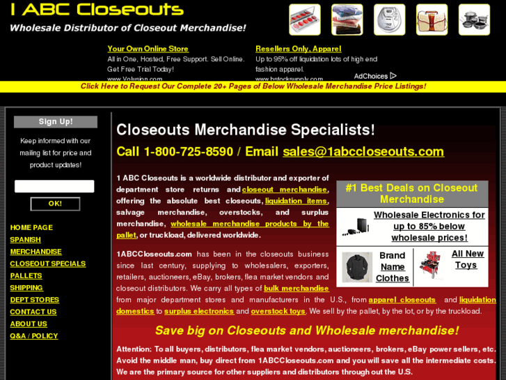 www.1abccloseouts.com