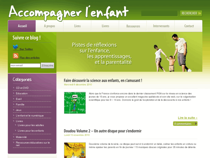 www.accompagnerlenfant.com