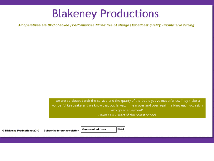 www.blakeneyproductions.com