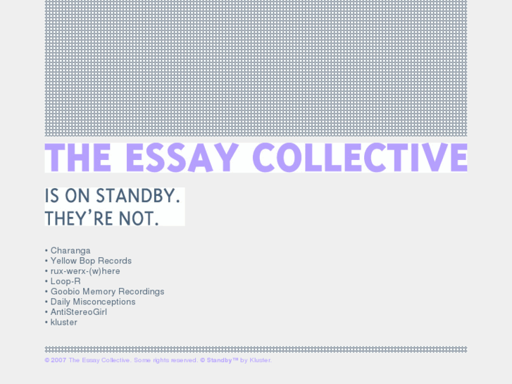 www.essaycollective.org