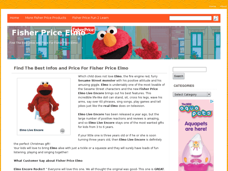 www.fisherprice-elmo.net