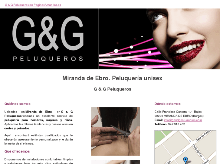 www.gandgpeluqueros.com