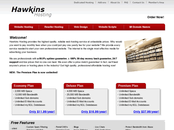 www.hawkinshosting.com