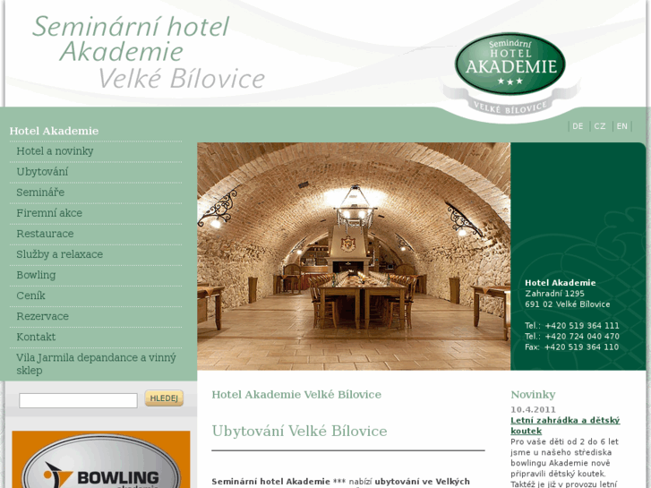 www.hotel-akademie.cz