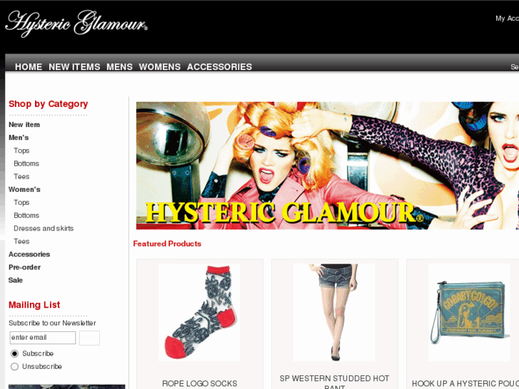 www.hystericglamour.net