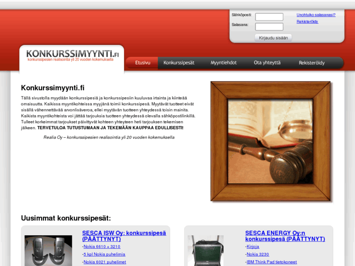 www.konkurssimyynti.com