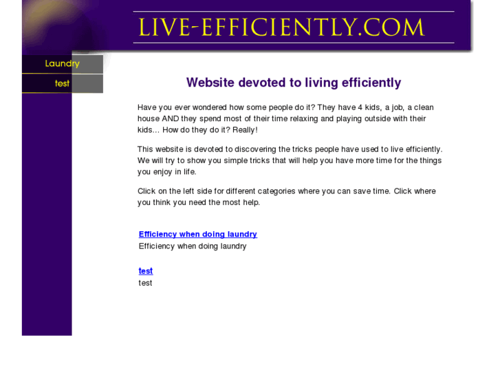 www.live-efficiently.com