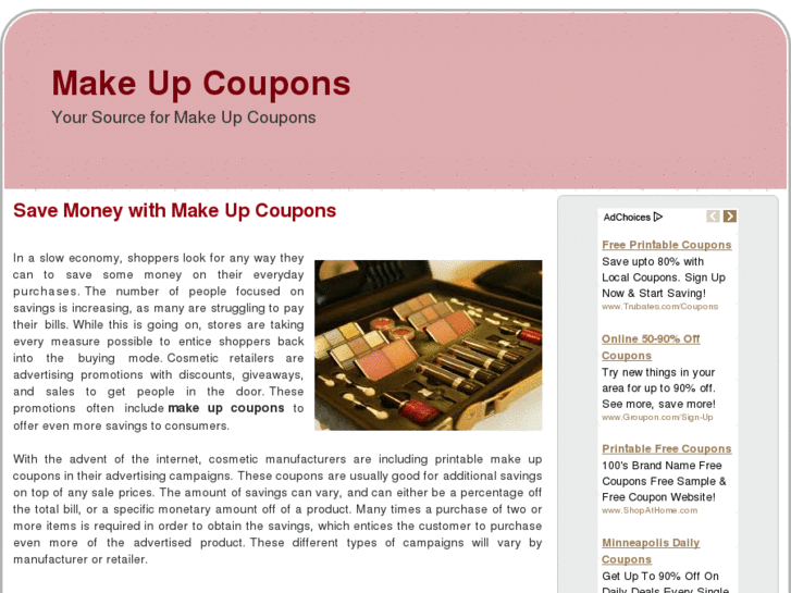 www.makeupcoupons.net