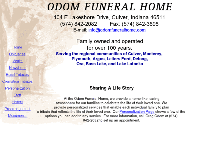 www.odomfuneralhome.com