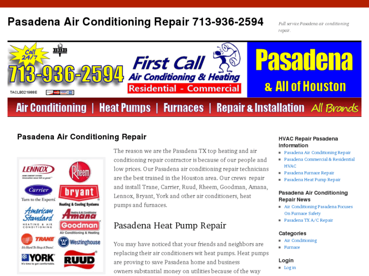 www.pasadenaairconditioning.com