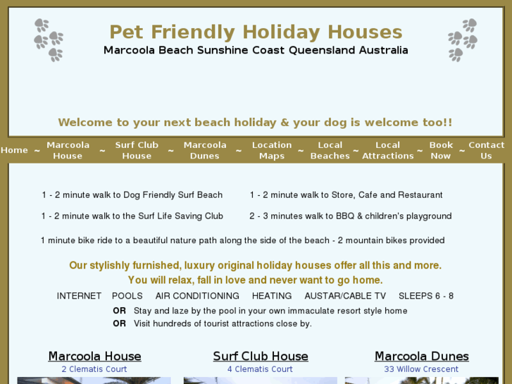 www.petfriendlyholidayhouses.com.au