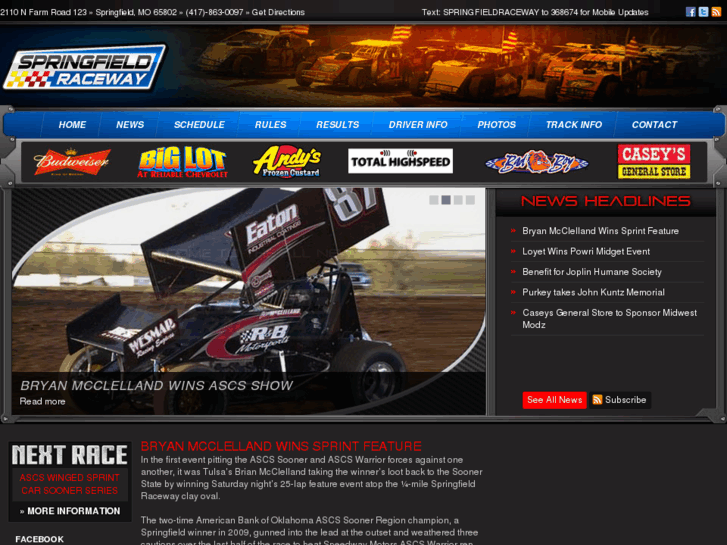 www.springfieldraceway.com