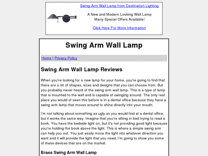 www.swingarmwalllamp.org