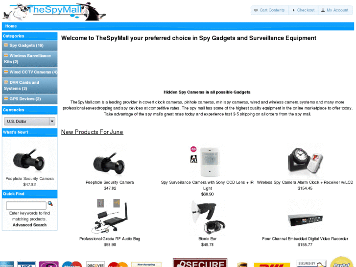 www.thespymall.com