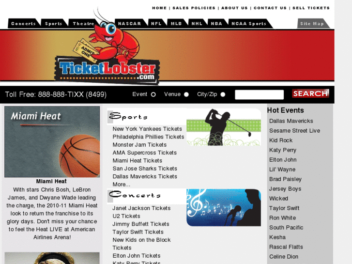 www.ticketlobsters.net