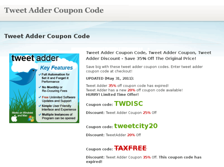 www.tweetaddercouponcode.com