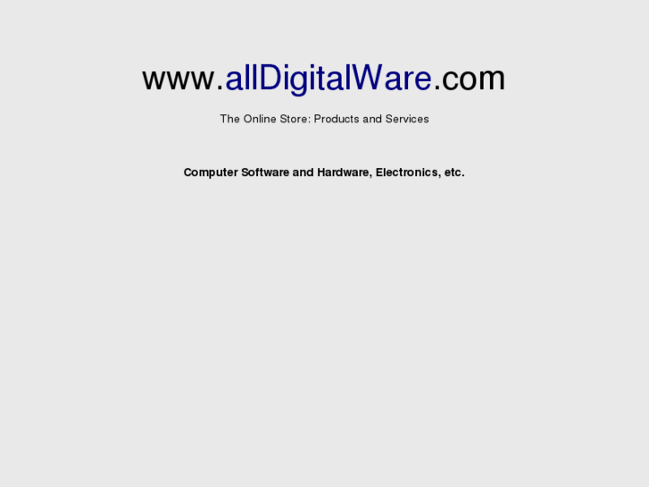 www.alldigitalware.com