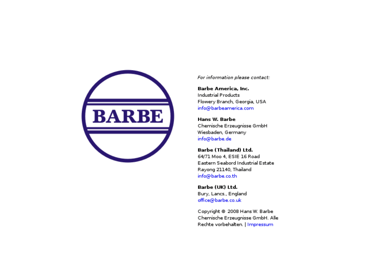 www.barbe.biz