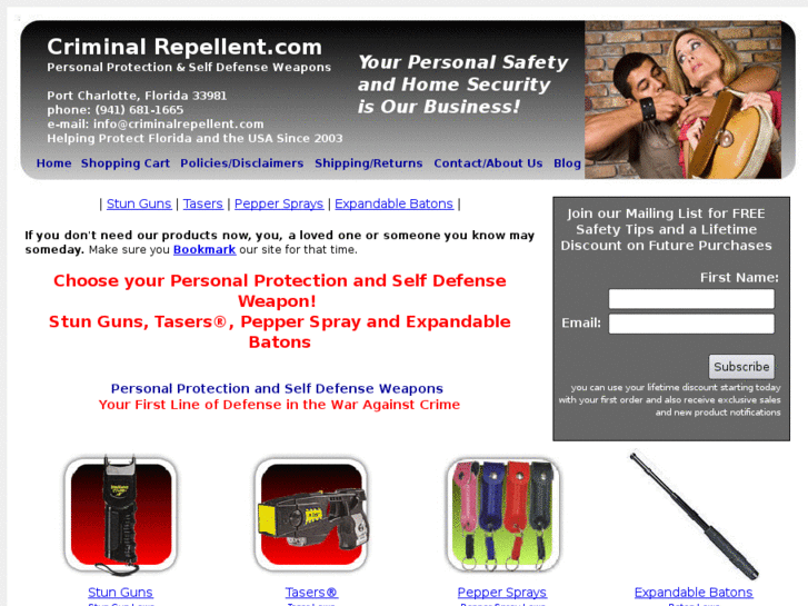 www.criminalrepellent.com