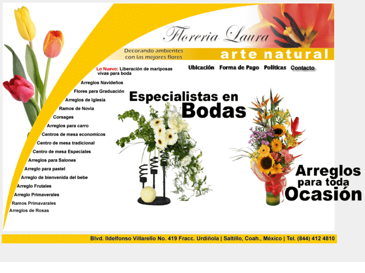 www.florerialaura.com