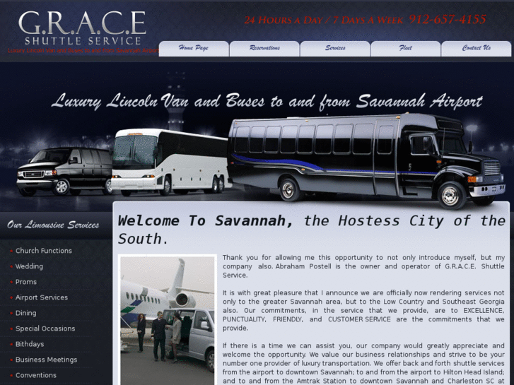 www.graceshuttleservice.com