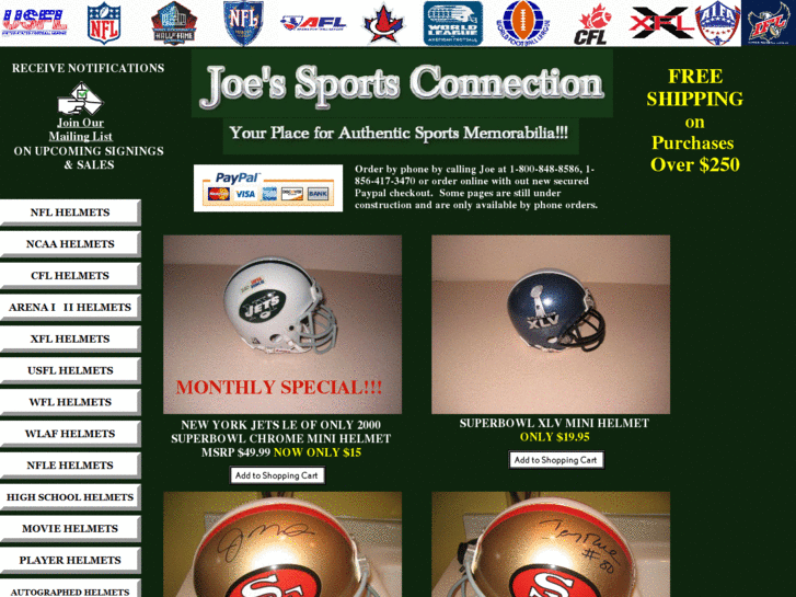 www.joessportsconnection.com