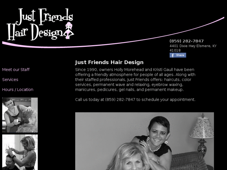 www.justfriendshairdesign.com